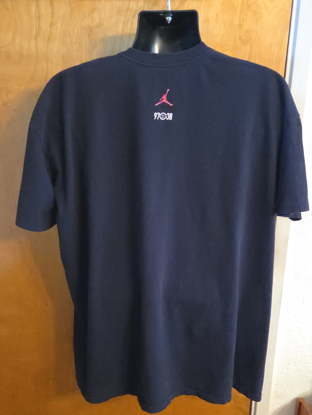 Air Jordan Michael Jordan Flu Game EARNED Black T Shirt Men’s XXXL - Picture 4 of 6
